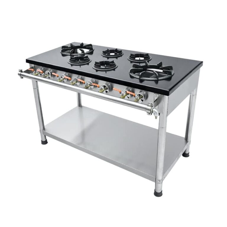 Cuisinière asiatique 6 feux CM-2L4S