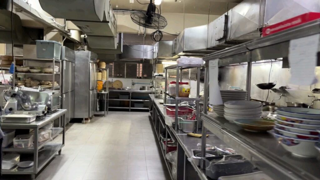 Thai Chinese Restaurant Kitchen