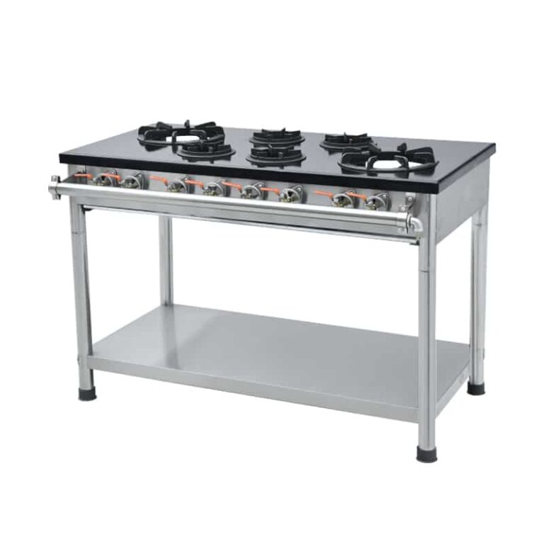 cuisinière asiatique professionnelle 6 feux CM-2L4S
