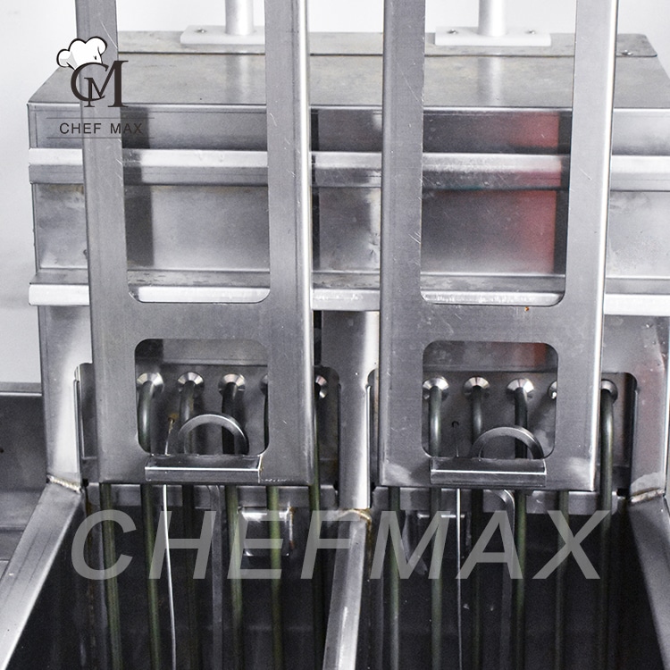 commercial deep fat fryers electric Automatic lifting