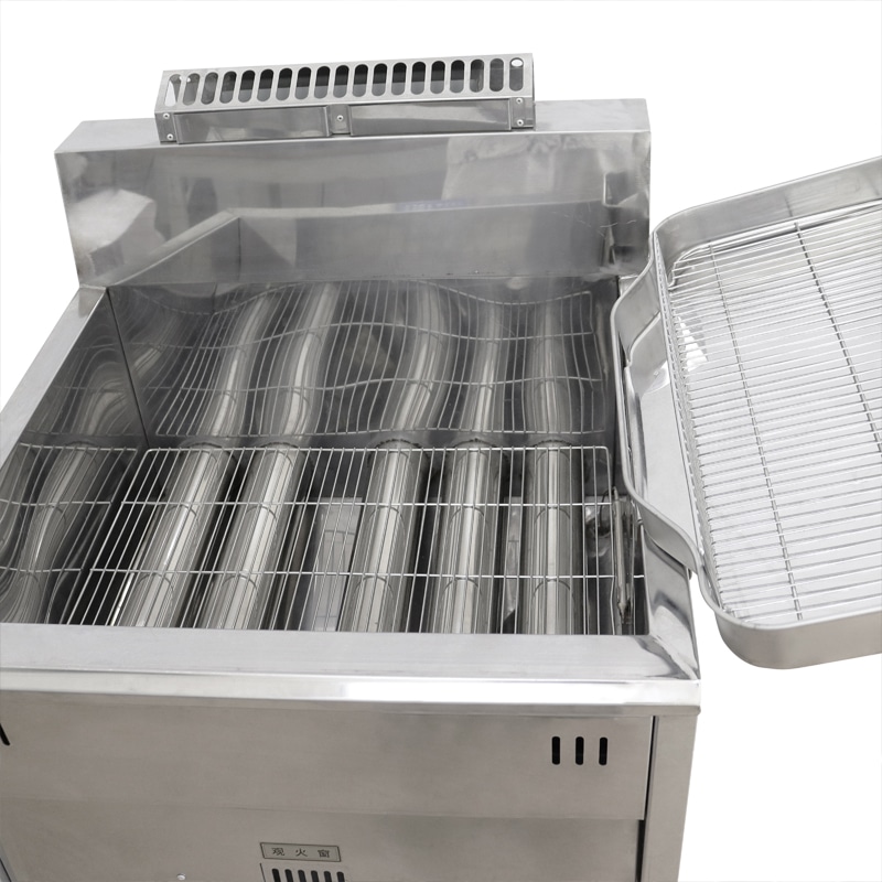 friteuse professionnelle 5 tubes de combustion CM-30LC