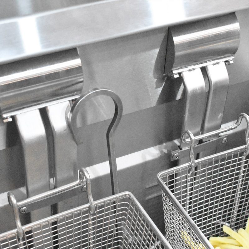 خطافات سلة القلي التجارية المتينة