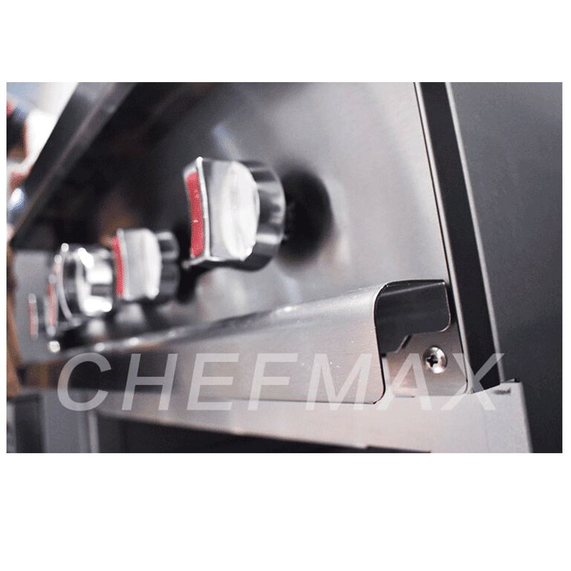 نطاق الغاز التجاري مع التحكم في مقبض الفرن