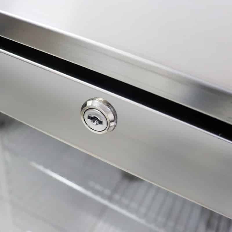 商業用ガラスチラーおよびフロストロックホール