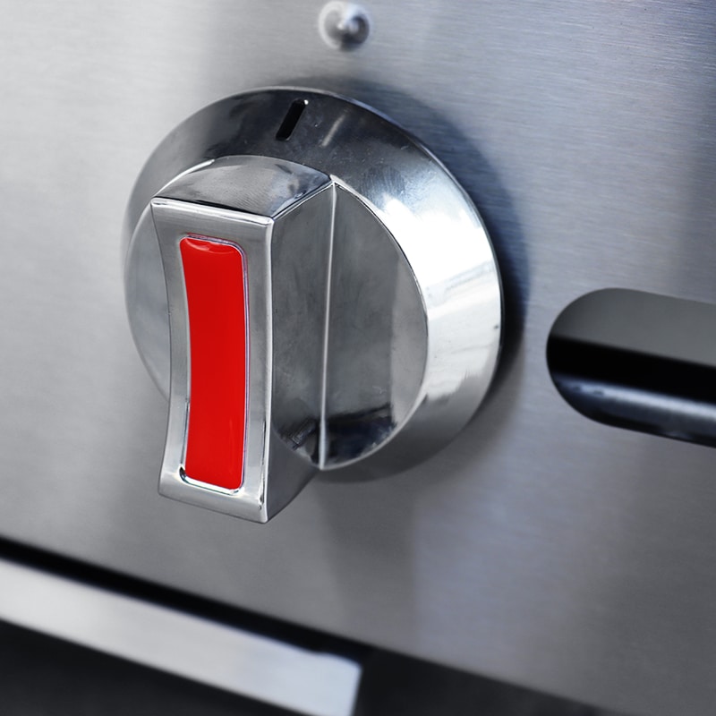 núm điều khiển thiết bị nướng thương mại