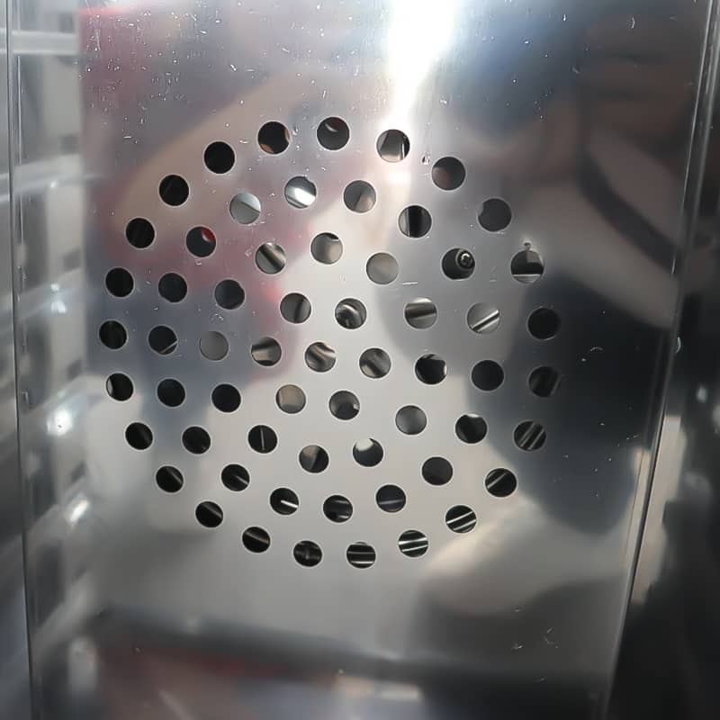 ventiladores del gabinete del fermentador de masa