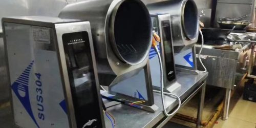 Mesin memasak komersial yang besar Mesin memasak komersial yang besar