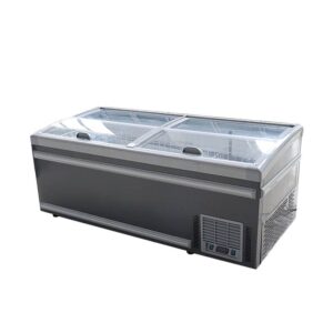 ثلاجة بباب زجاجي CM-A210WB