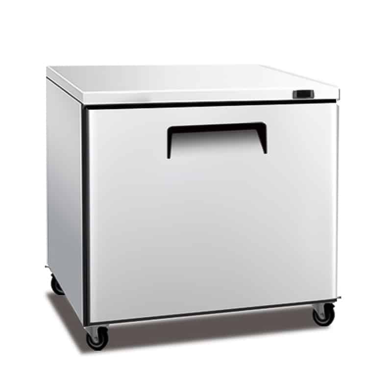 single door commercial undercounter refrigerator